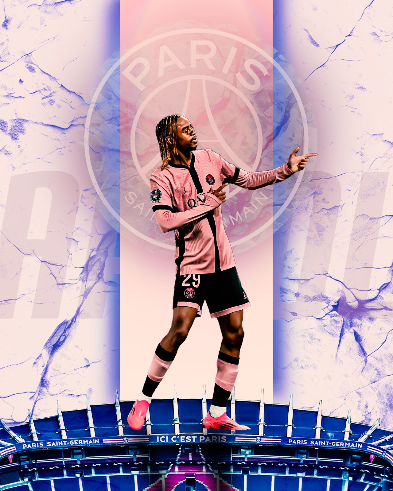 Barcola — PSG